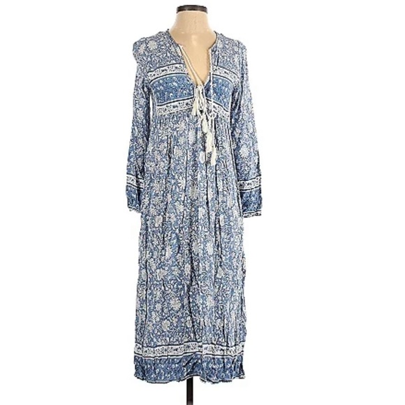 NWT R.Vivimos Boho Tassel Dress - Picture 4 of 14